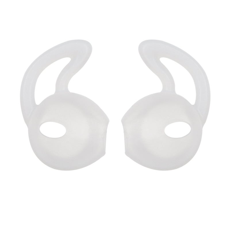 ALXCD Ear Gel for iPhone Earpods, Ear Buds Tips, 4 Pair Anti-Slip Soft Silicone Replacement Earbud Tips for Earphone of iPhone7 SE 6s iPhone 6s Plus 5s [Sport](Black/Clear/Blue/Orange) - Image 5